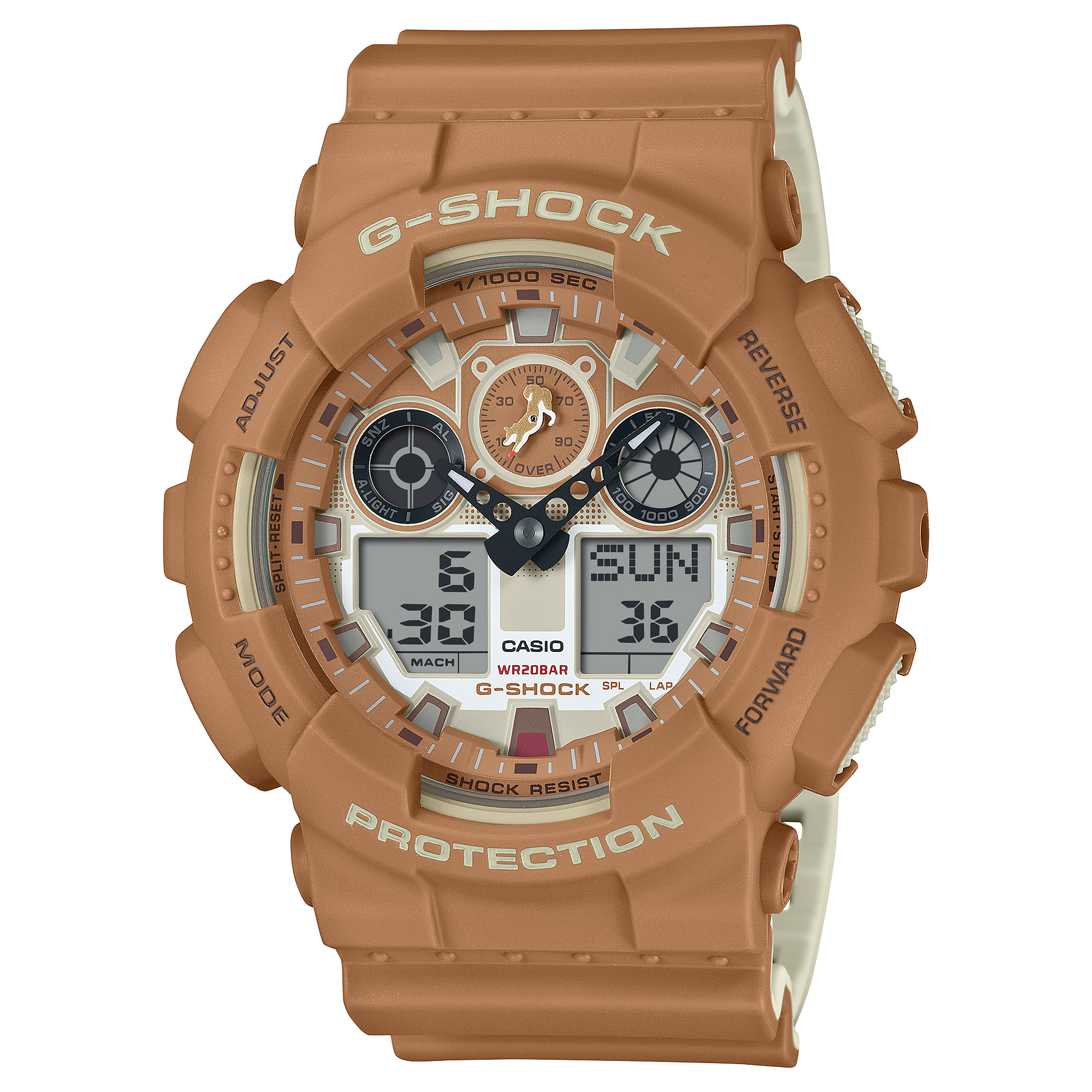 Đồng hồ Casio G-SHOCK GA-100SHB-5ADR Chính Hãng