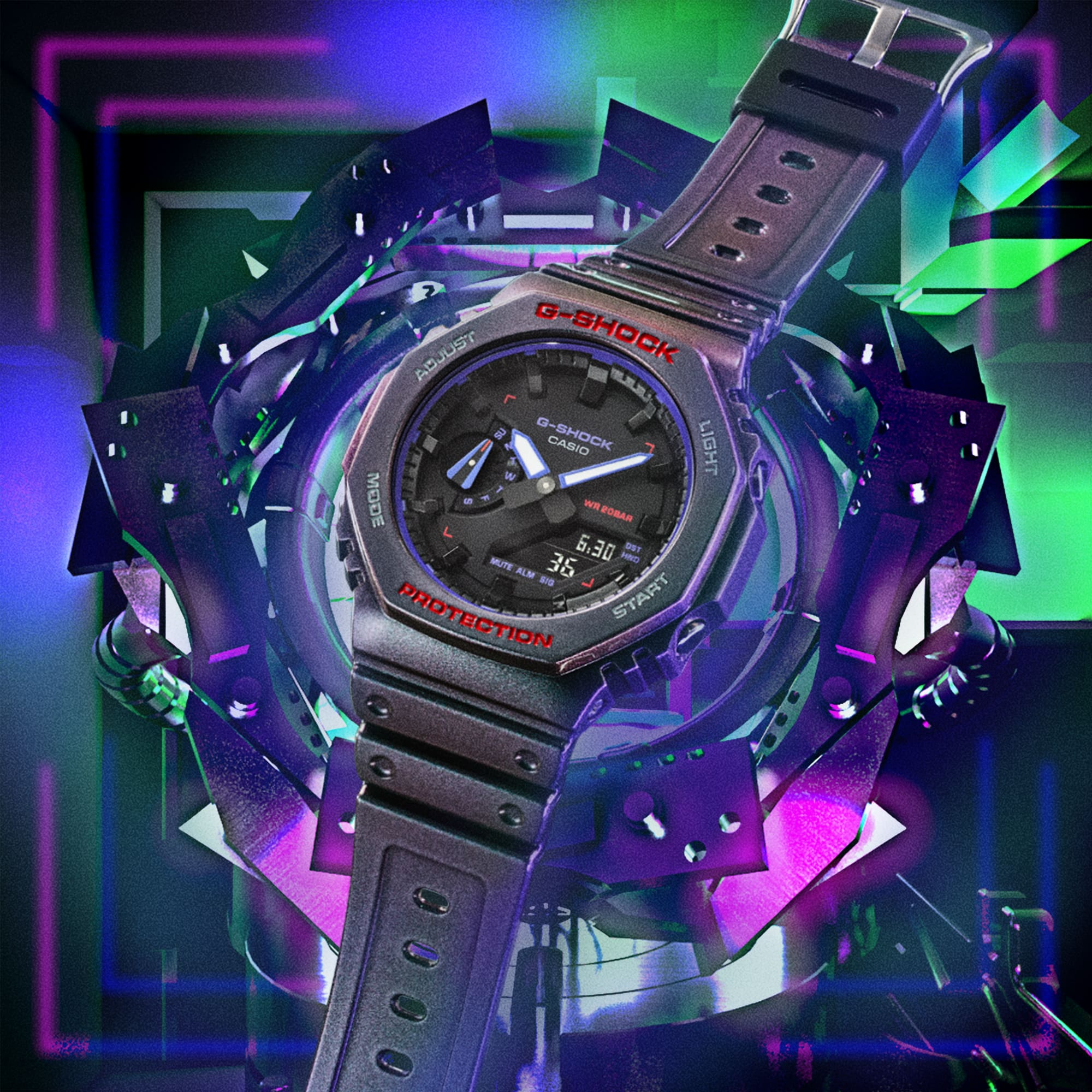 Đồng Hồ Casio G-SHOCK GA-2100AH-6ADR Chính Hãng