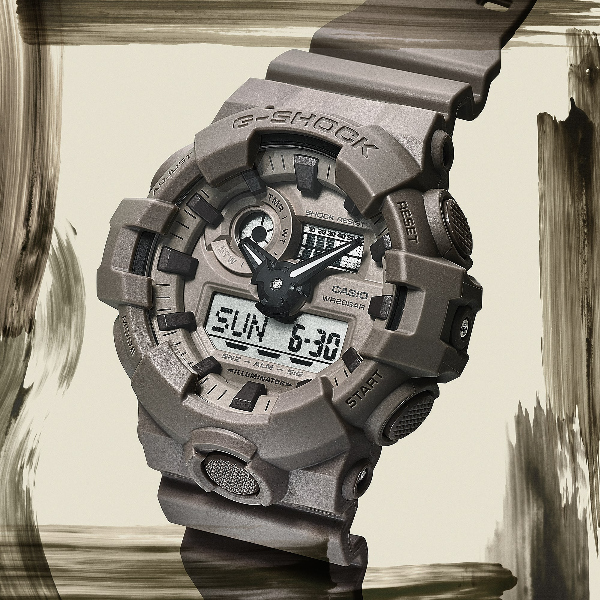 Đồng Hồ Casio G-Shock GA-700NC-5ADR Chính Hãng