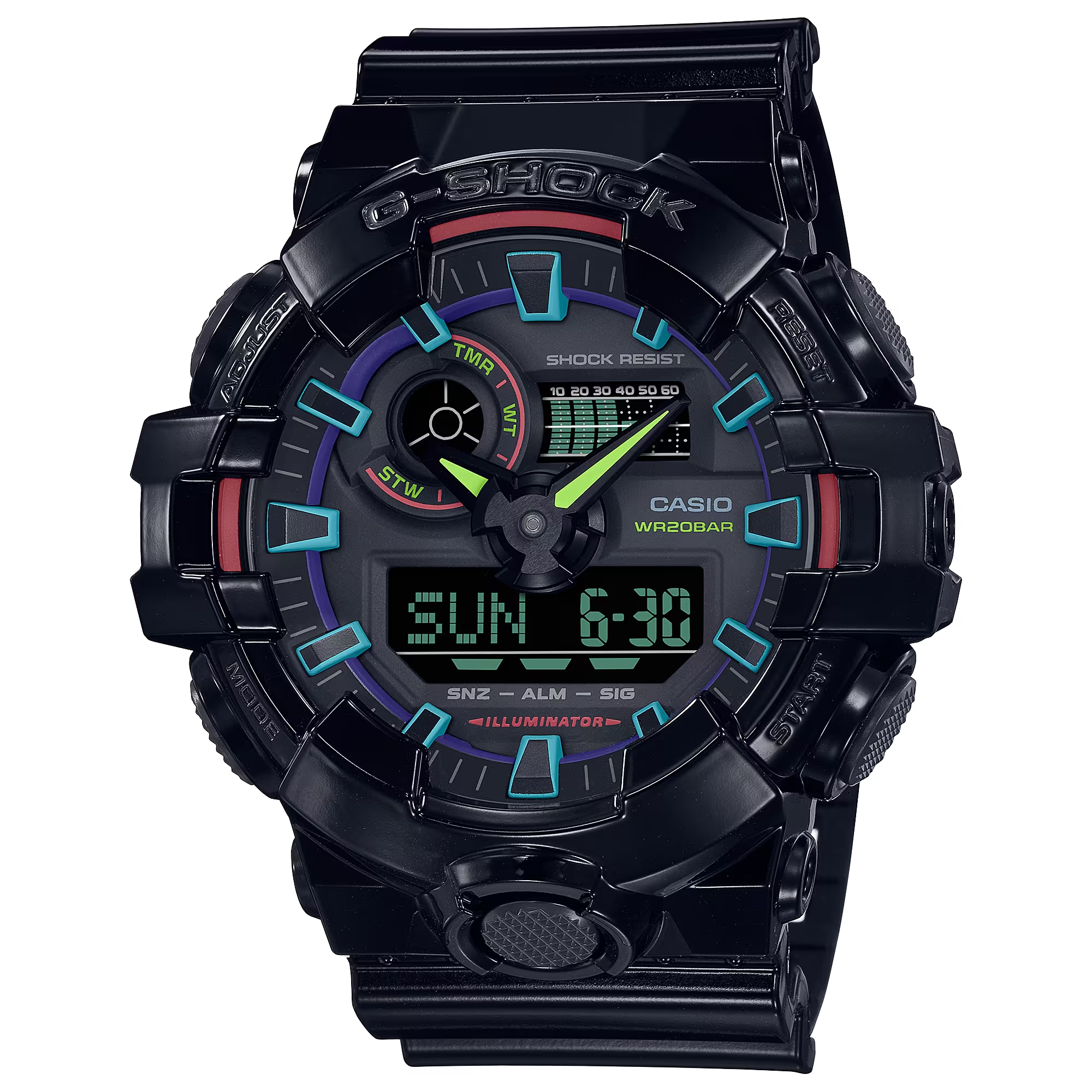 Đồng hồ Casio G-Shock GA-700RGB-1ADR Chính Hãng