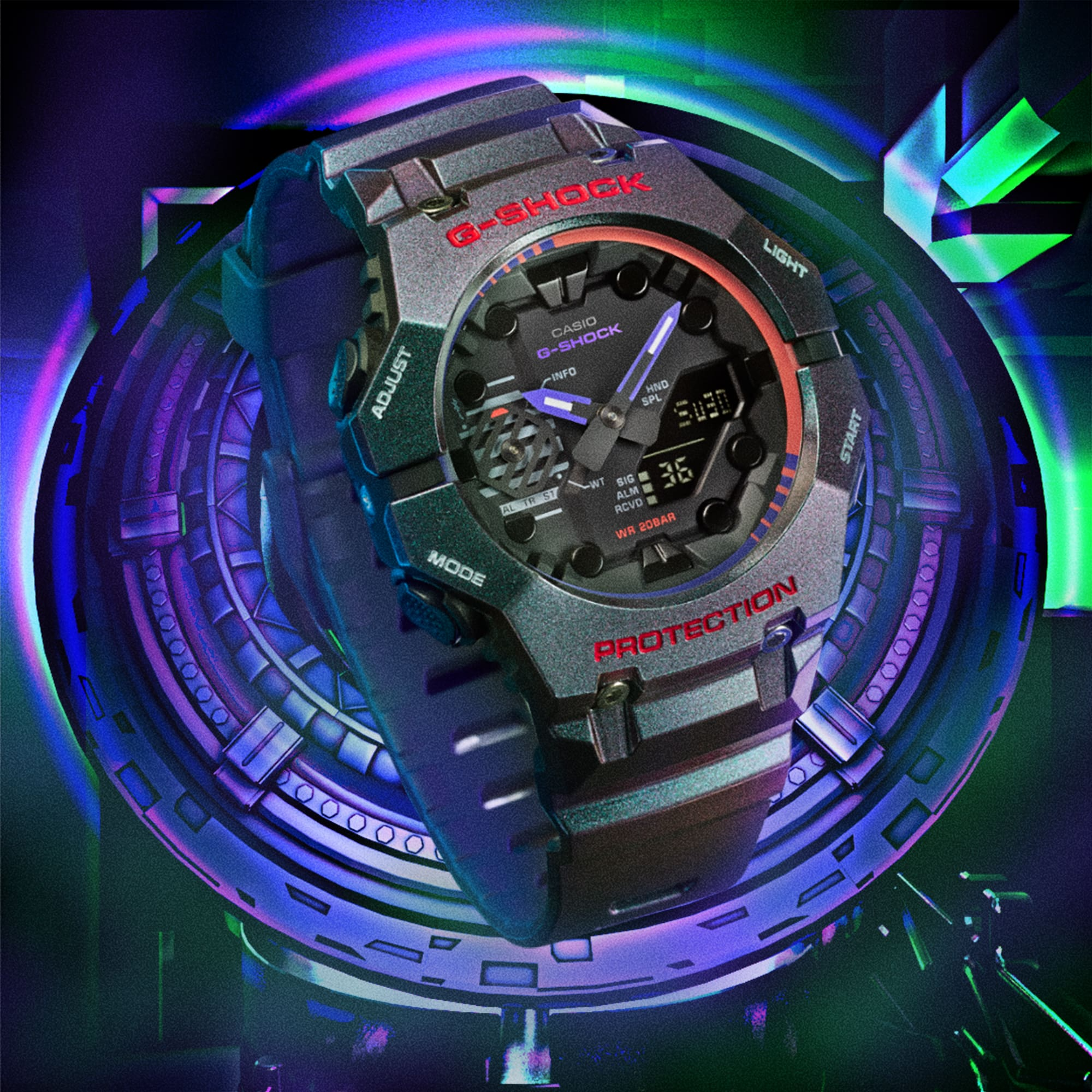 Đồng Hồ Casio G-SHOCK GA-B001AH-6ADR Chính Hãng