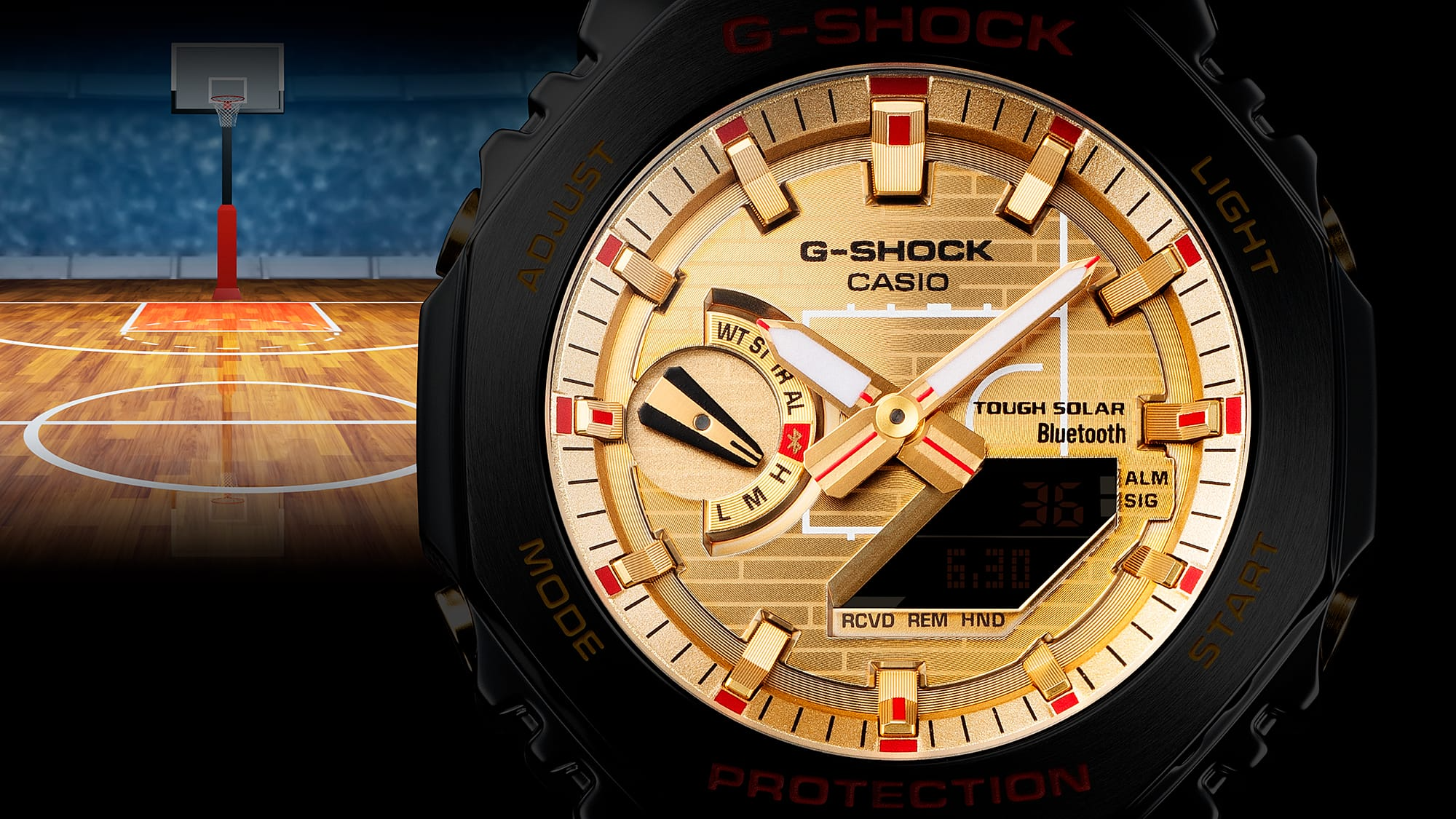 Đồng hồ Casio G-SHOCK GBM-2100RH-1ADR Chính Hãng