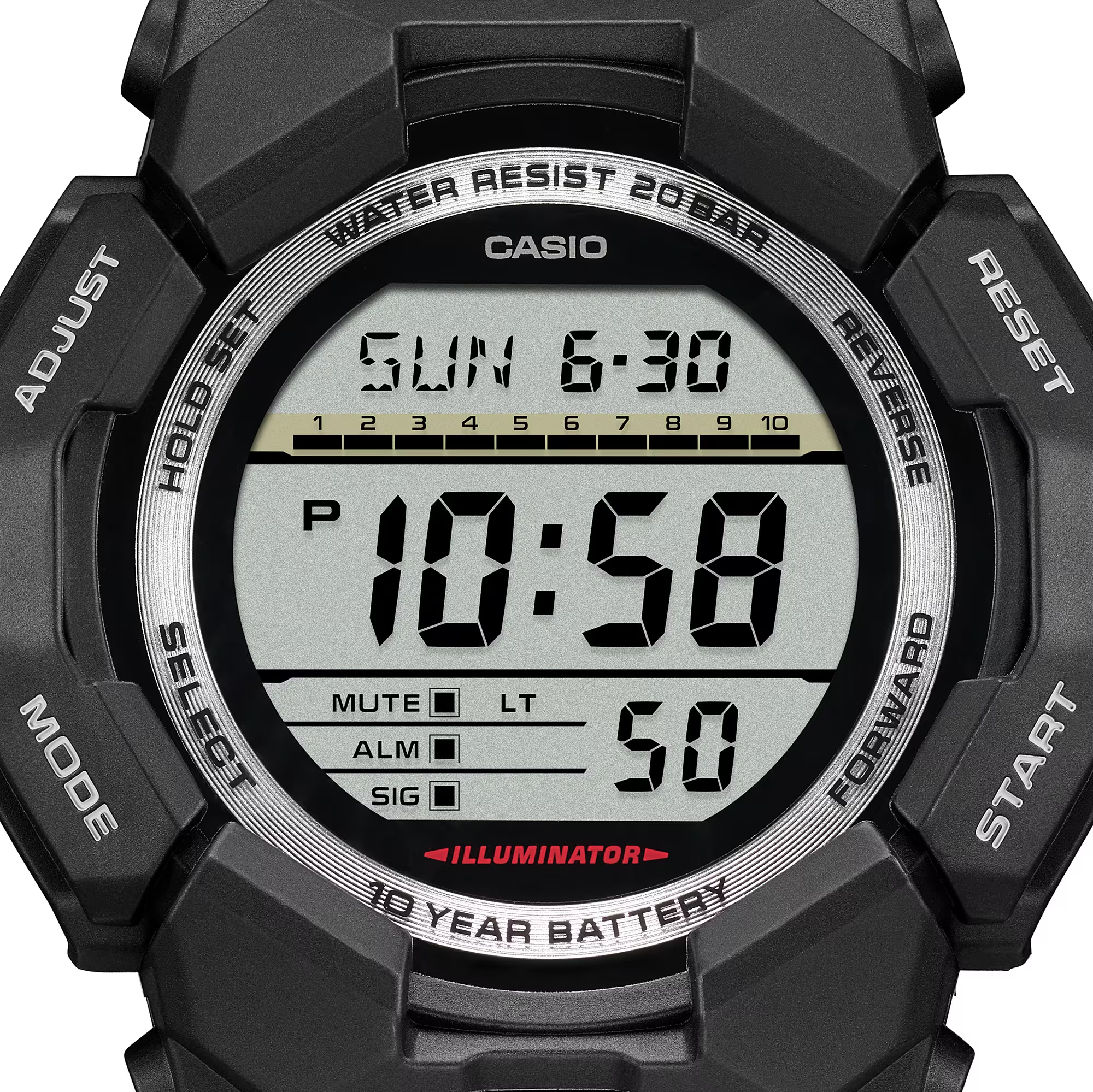 Đồng hồ Casio G-SHOCK GD-010-1DR Chính Hãng
