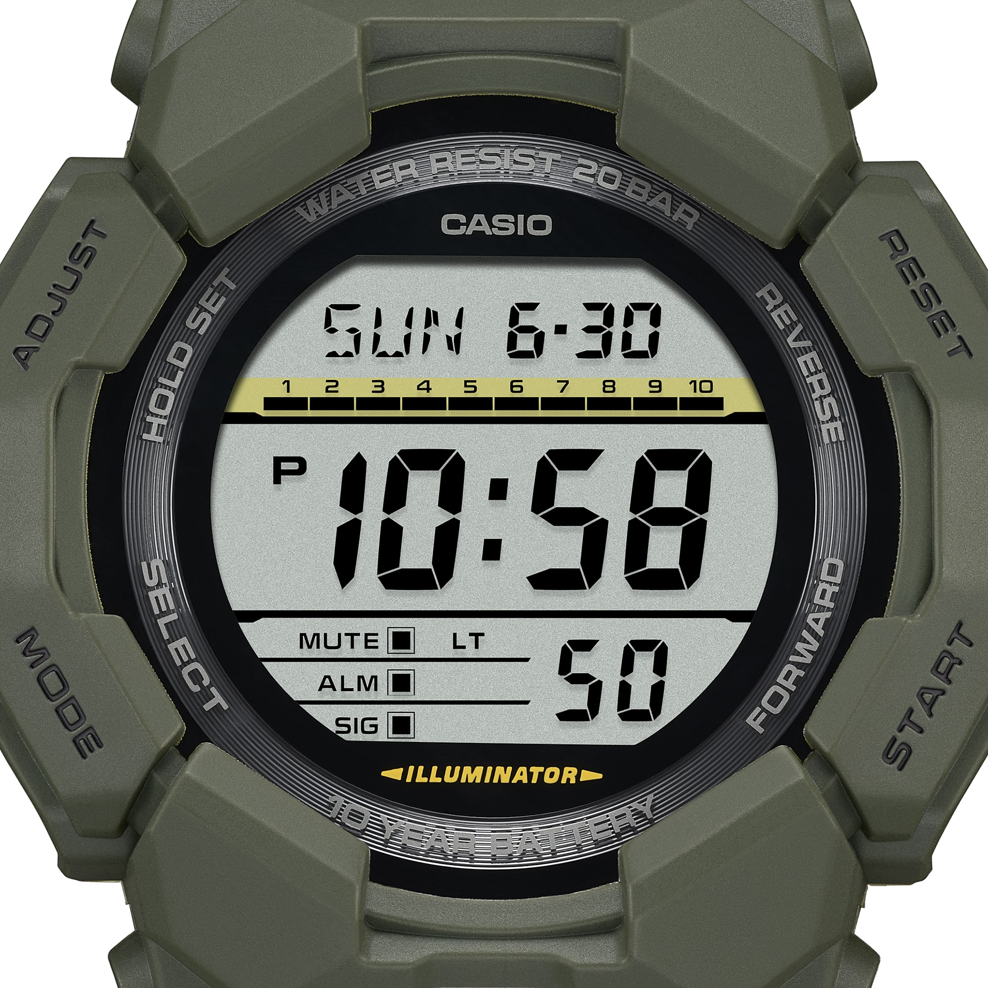 Đồng hồ Casio G-SHOCK GD-010-3DR Chính Hãng