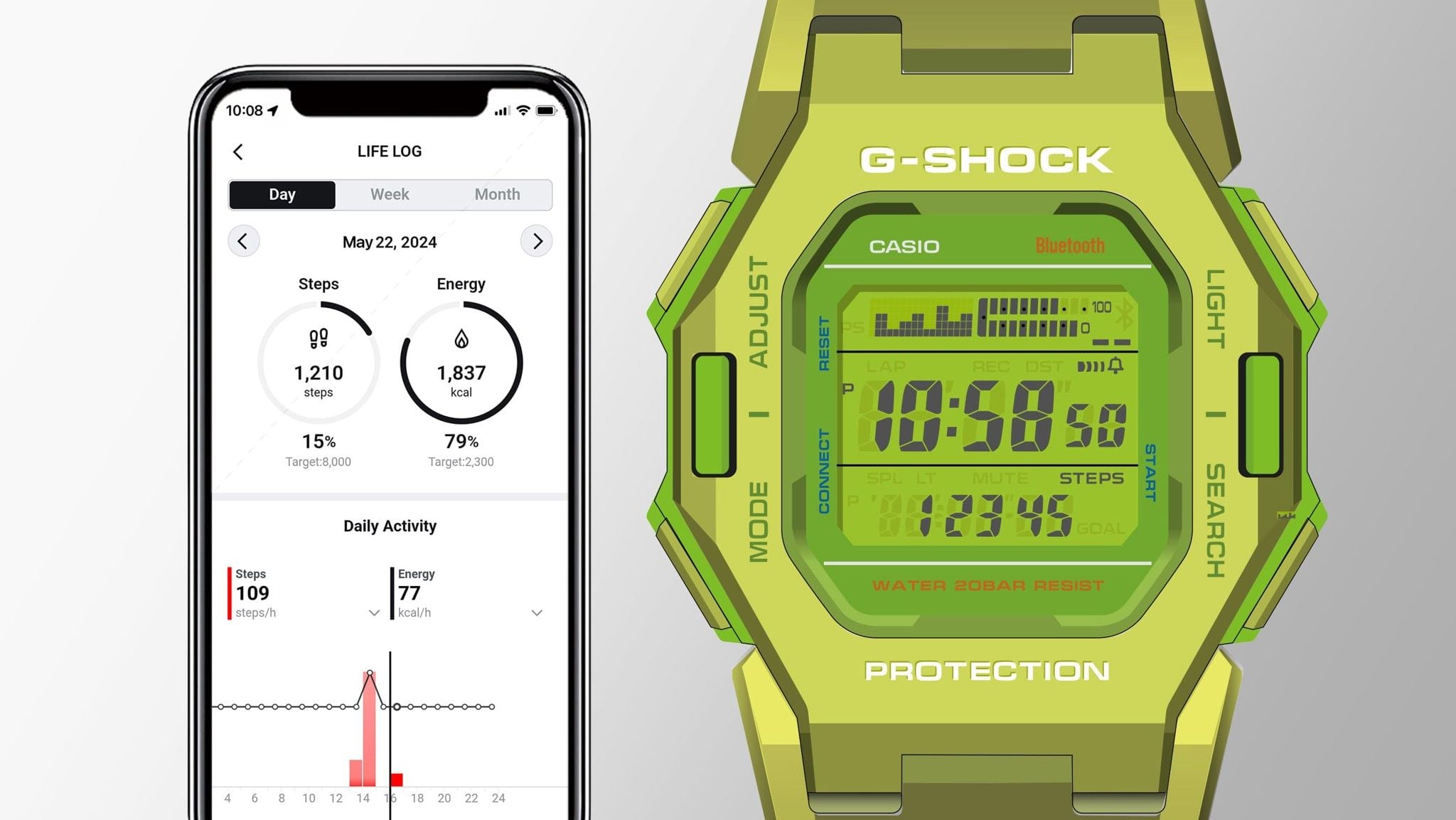 Đồng hồ Casio G-Shock GD-B500S-3DR Chính Hãng
