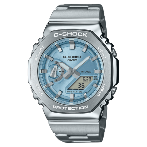 Casio G-Shock G-STEEL GM-2110D: Phiên Bản Vỏ Kim Loại Của GA-2100
