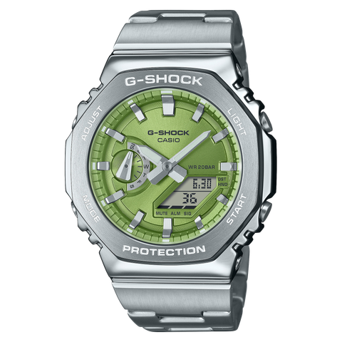 Casio G-Shock G-STEEL GM-2110D: Phiên Bản Vỏ Kim Loại Của GA-2100