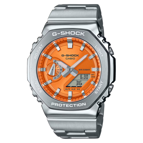 Casio G-Shock G-STEEL GM-2110D: Phiên Bản Vỏ Kim Loại Của GA-2100