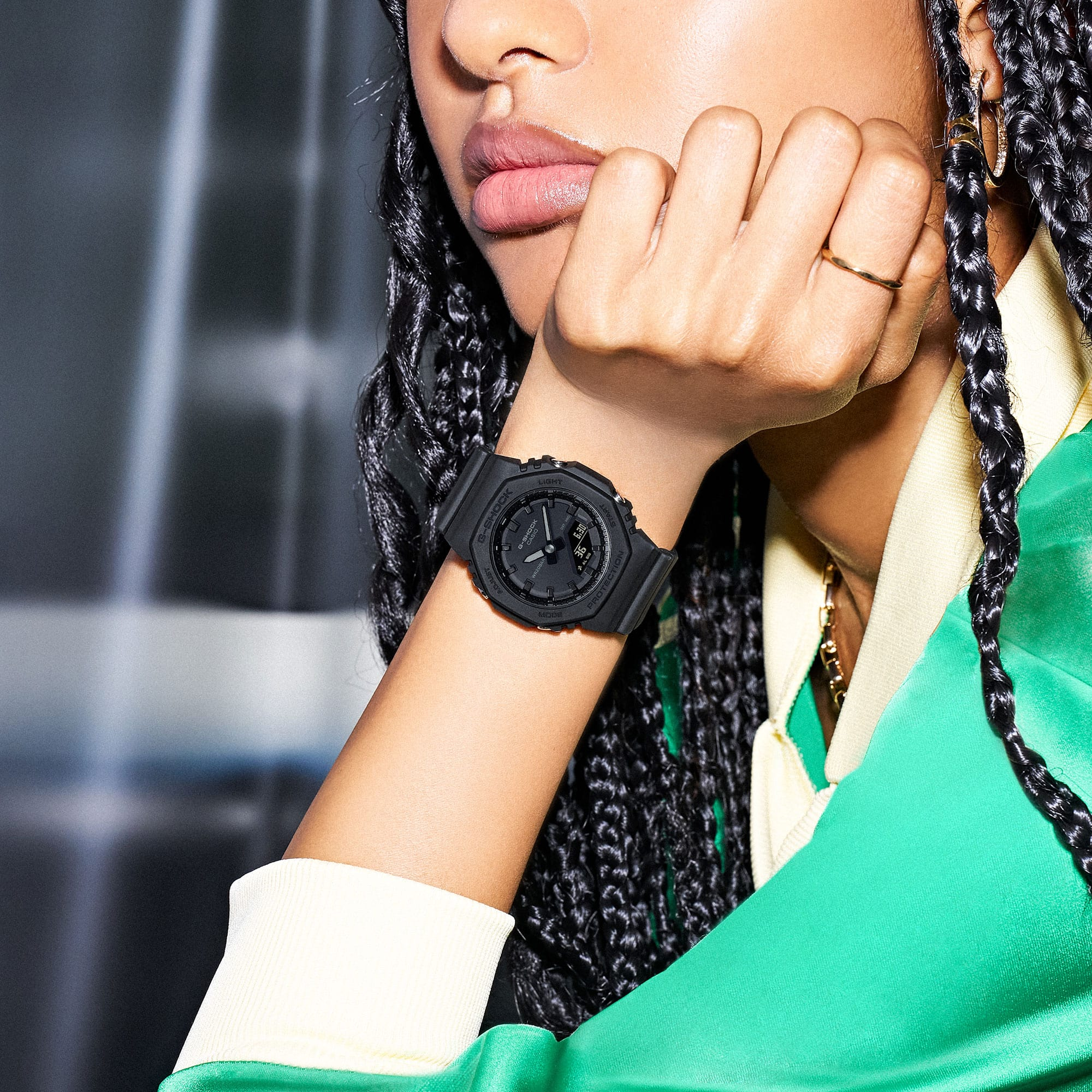 Đồng hồ Casio G-Shock GMA-P2100BB-1ADR Chính Hãng