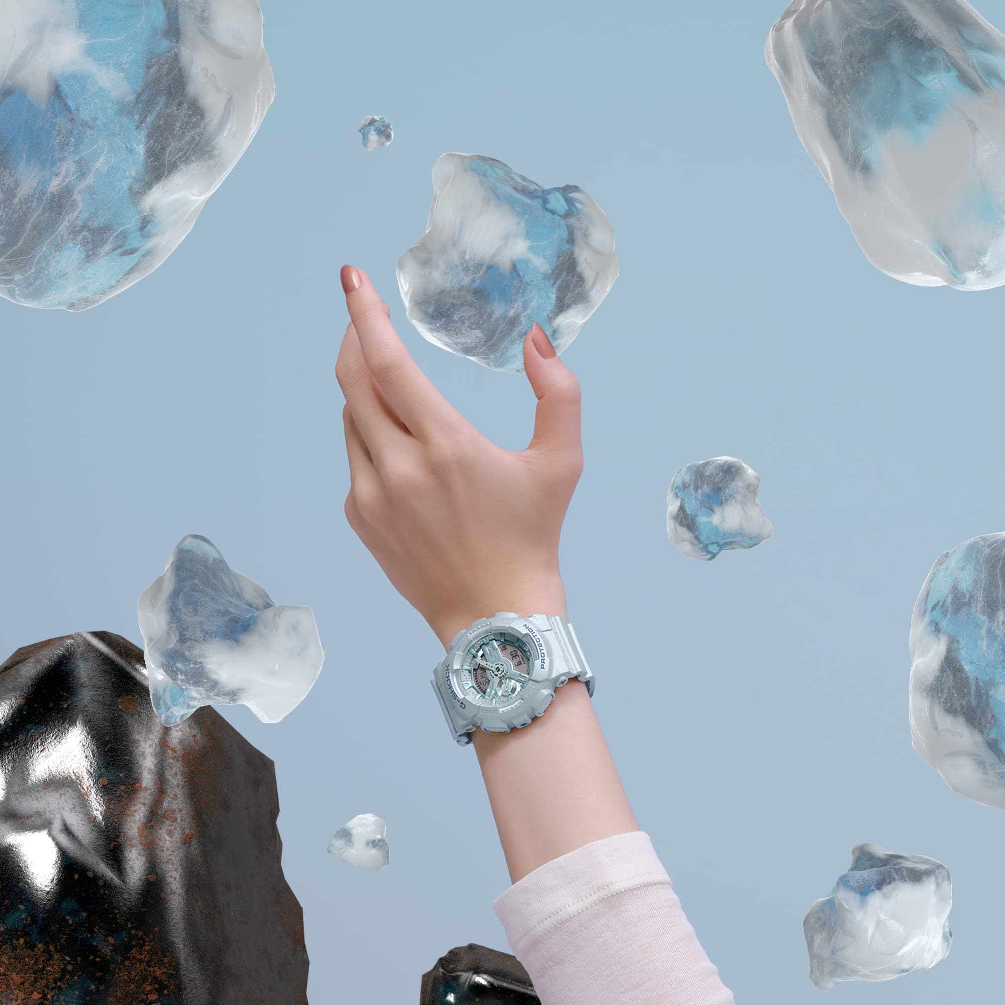 Đồng hồ Casio G-SHOCK GMA-S110ST-2ADR Chính Hãng