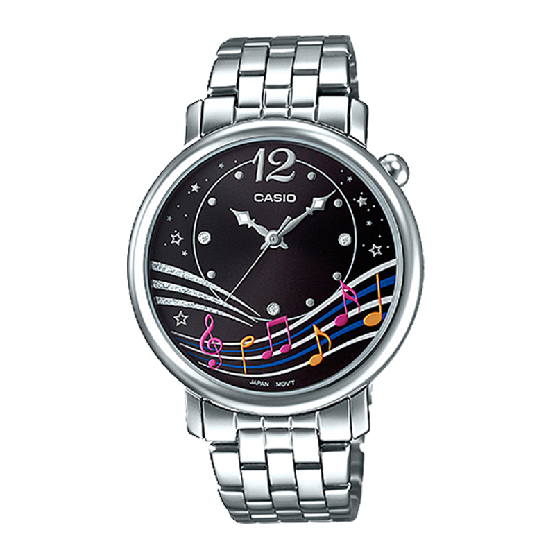 Đồng hồ Casio Nữ LTP-E123D-1ADF Chính Hãng