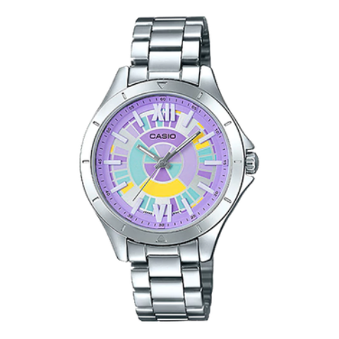 Đồng hồ Casio Nữ LTP-E129D-6ADF Chính Hãng