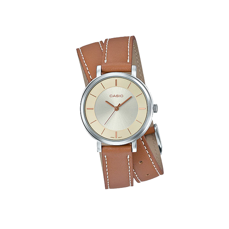 Đồng hồ Casio Nữ LTP-E143DBL-5ADR Chính Hãng
