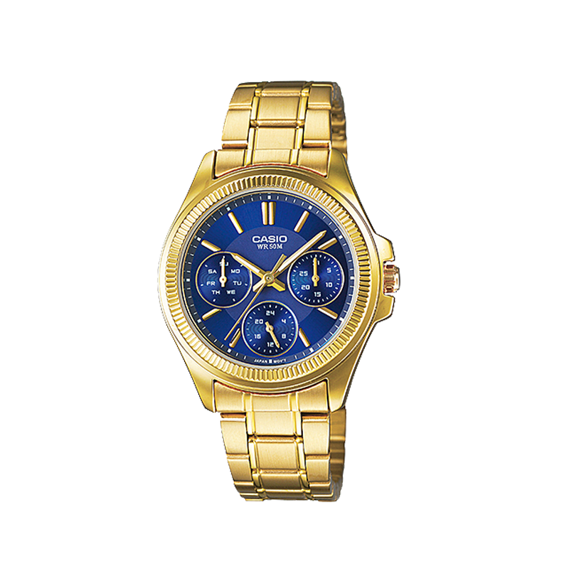 Đồng hồ Casio Nữ LTP-E304GB-2AVDF Chính Hãng