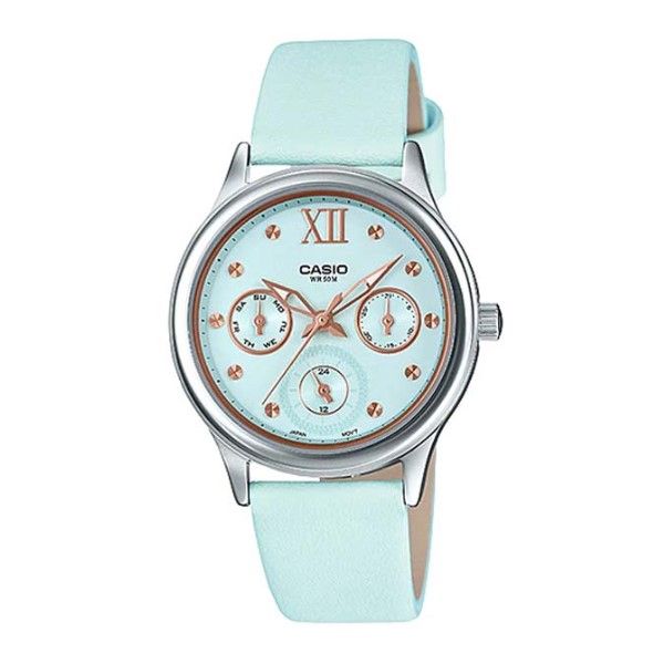 Đồng hồ Casio nữ LTP-E306L-2AVDF chính hãng