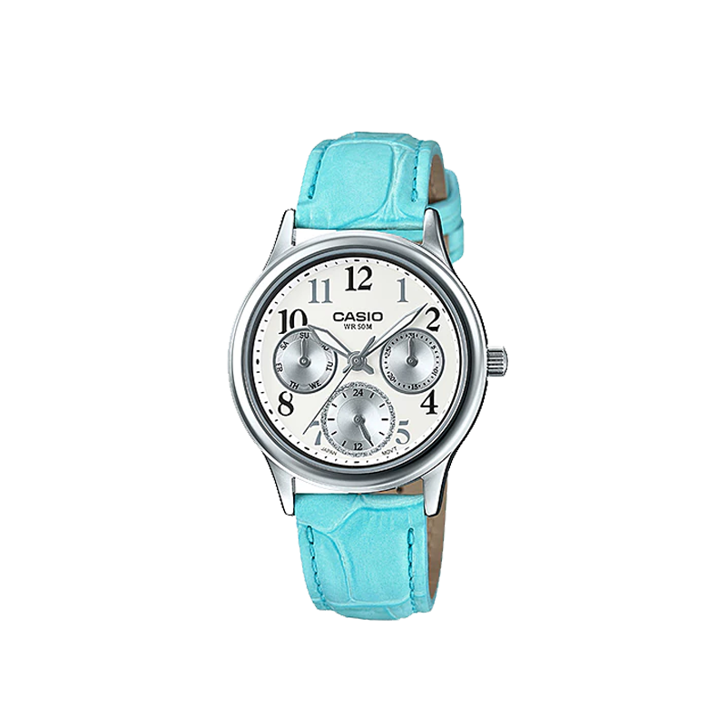 Đồng hồ Casio Nữ LTP-E306L-7BVDF Chính Hãng