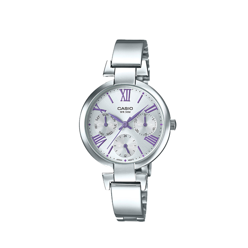 Đồng hồ Casio Nữ LTP-E404D-6AVDF Chính Hãng