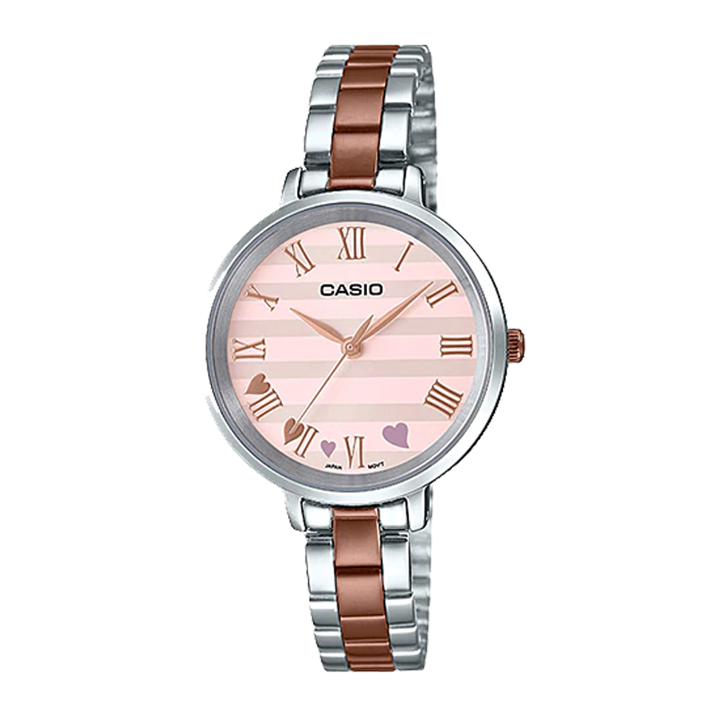 Đồng hồ Casio Nữ LTP-E160RG-4ADF Chính Hãng