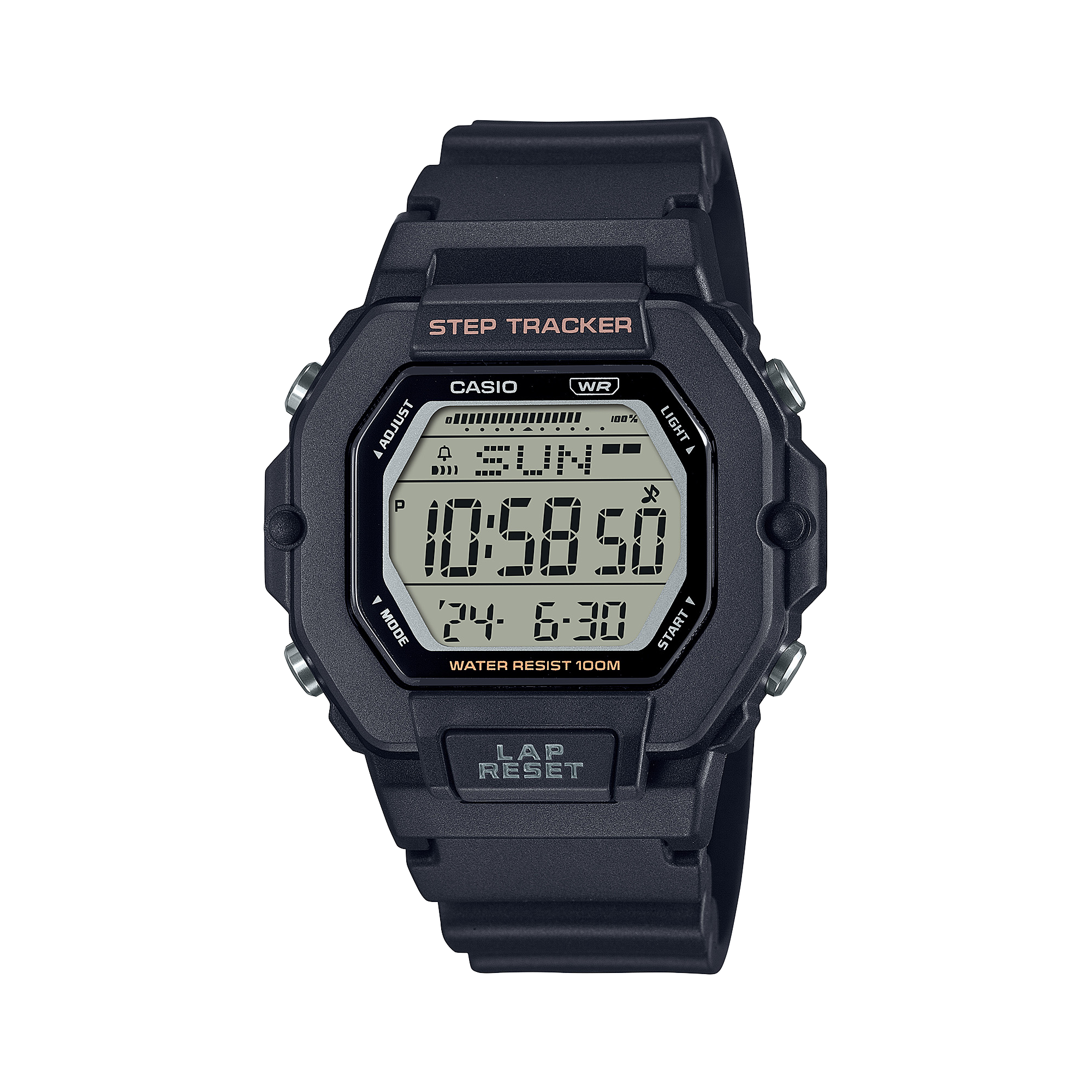 Đồng Hồ Casio LWS-2200H-1AVDF Chính Hãng