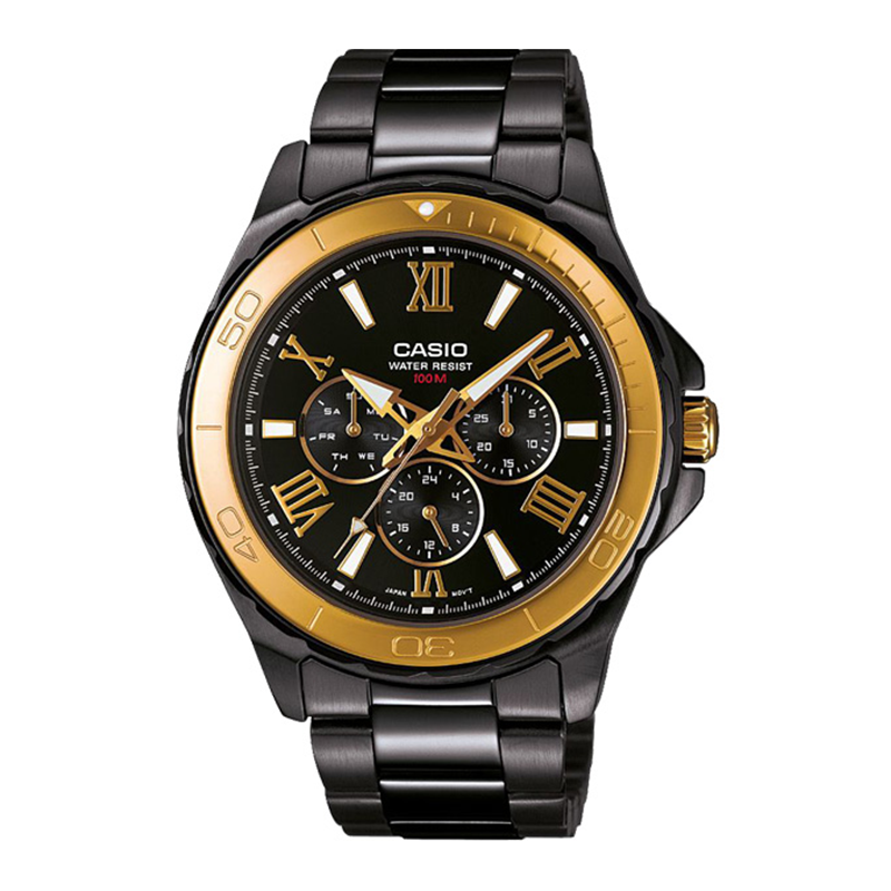 Đồng hồ Casio Nam MTD-1075BK-1A9VDF Chính Hãng