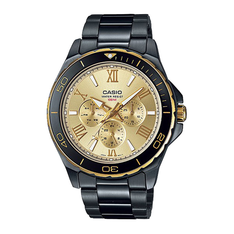 Đồng hồ Casio Nam MTD-1075BK-9AVDF Chính Hãng