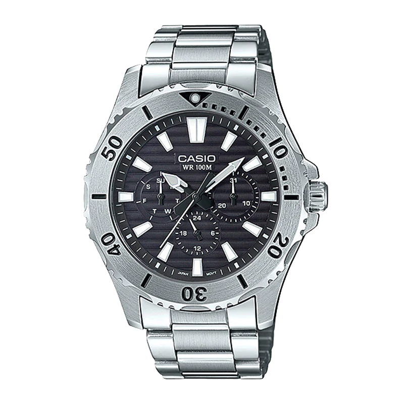 Đồng hồ Casio Nam MTD-1086D-1AVDF Chính Hãng