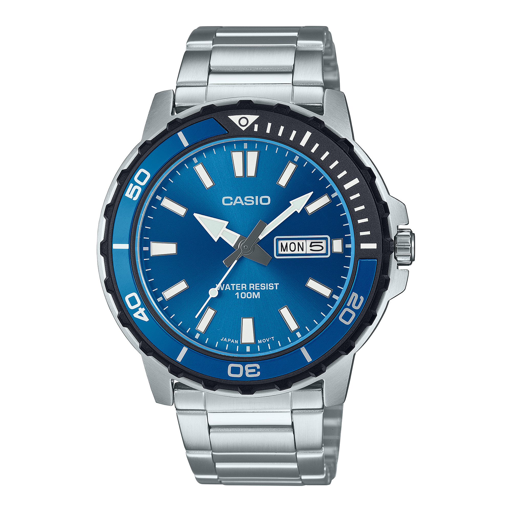 Đồng Hồ Casio Nam MTD-125D-2A1VDF Chính Hãng
