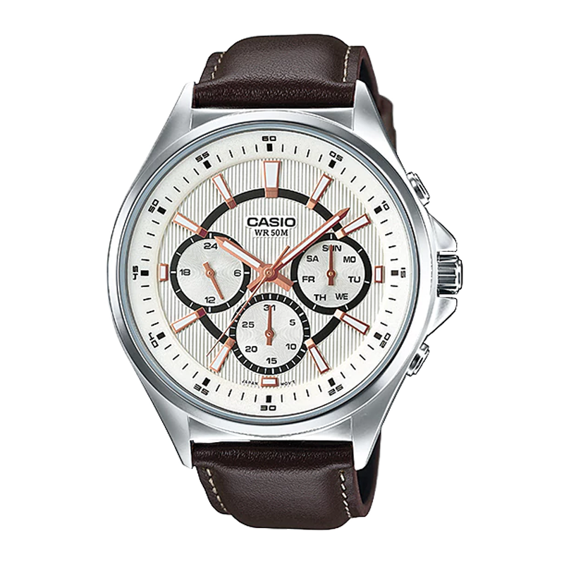 Đồng hồ Casio Nam MTP-E303L-7AVDF Chính Hãng