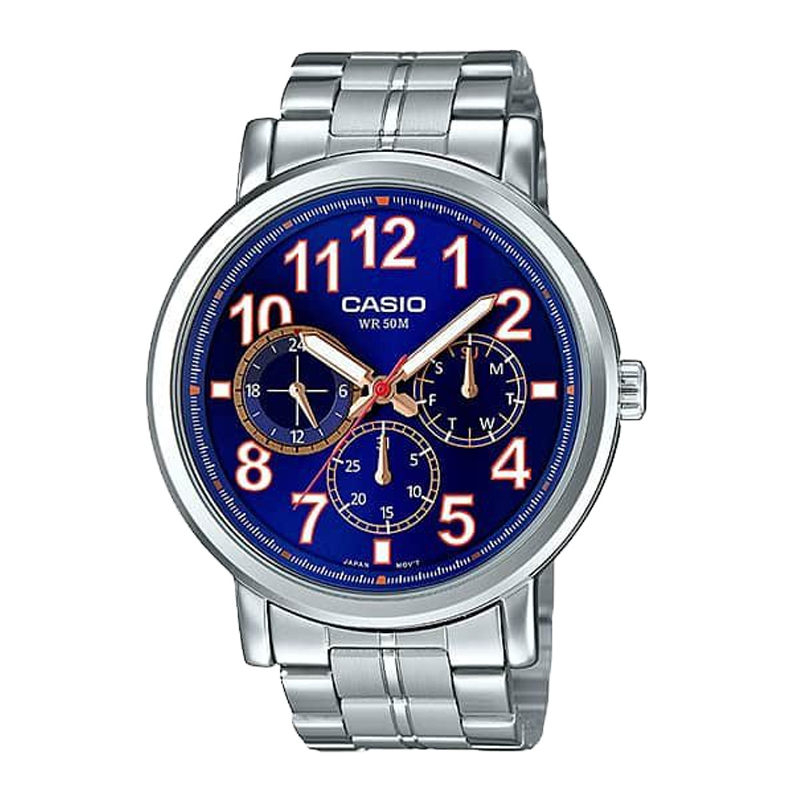 Đồng hồ Casio Nam MTP-E309D-2BVDF Chính Hãng
