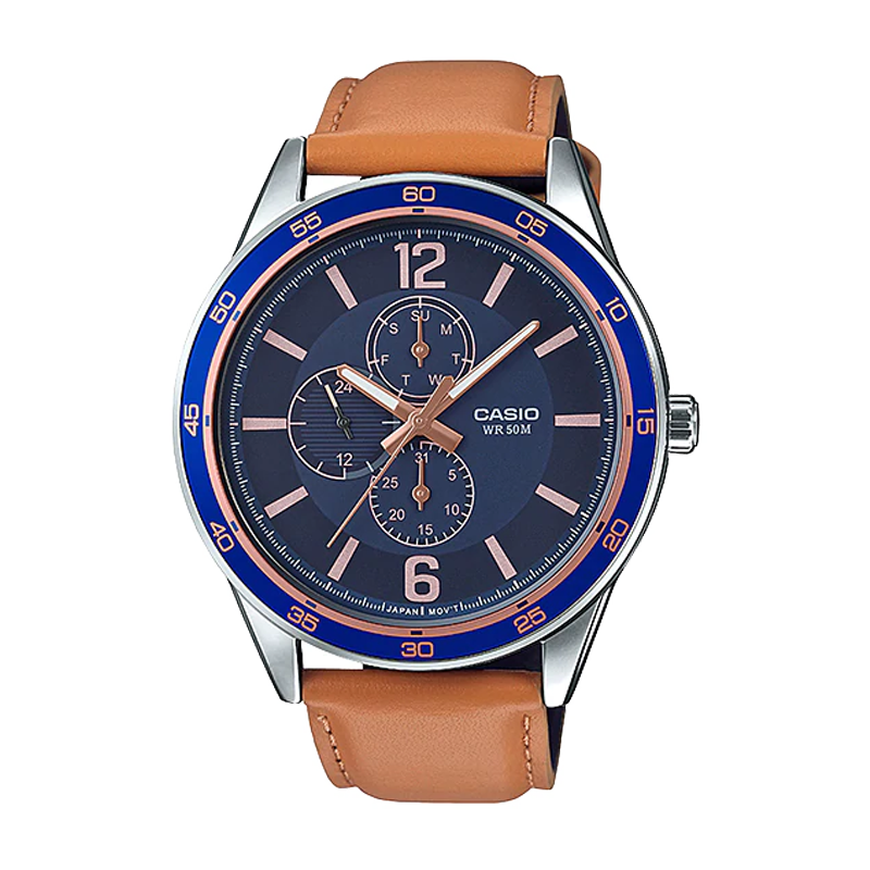 Đồng hồ Casio Nam MTP-E319L-2BVDF Chính Hãng