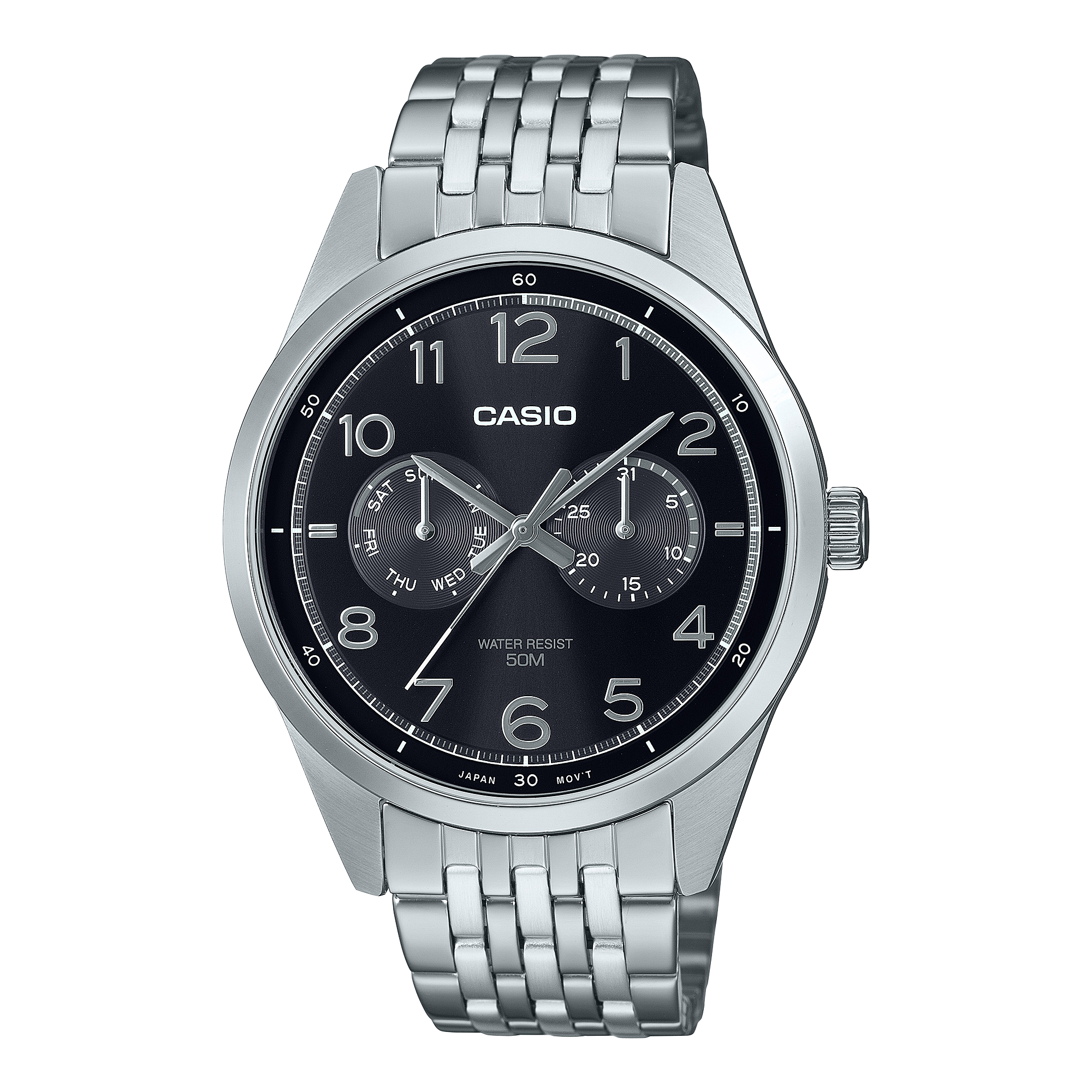 Đồng hồ Casio Nam MTP-E340D-1AVDF Chính Hãng