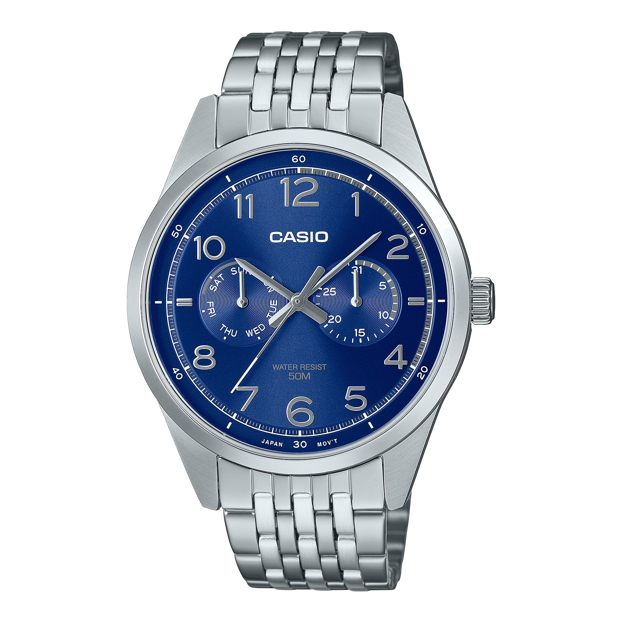 Đồng hồ Casio Nam MTP-E340D-2AVDF Chính Hãng
