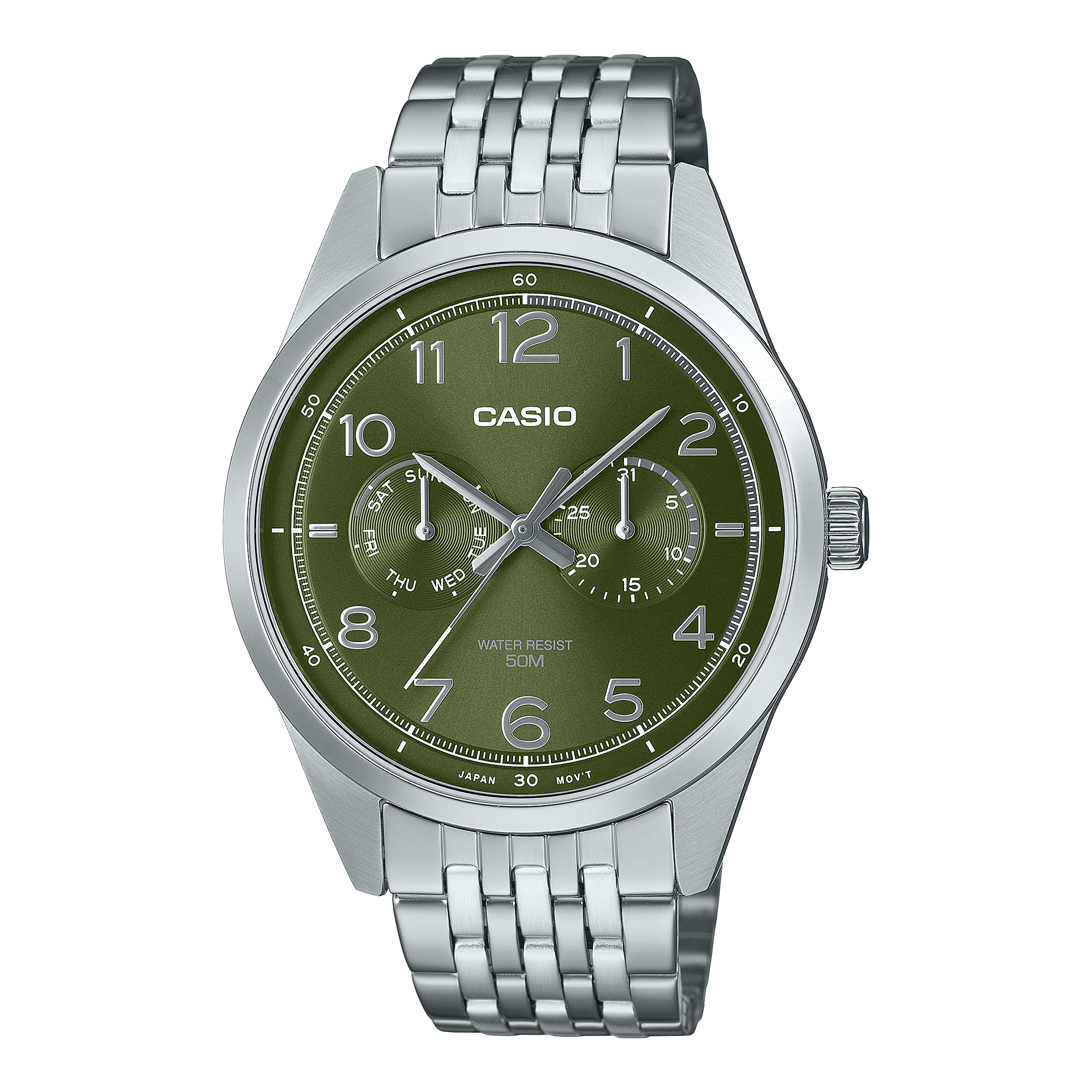 Đồng hồ Casio Nam MTP-E340D-3AVDF Chính Hãng