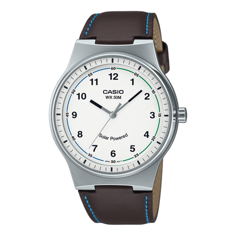 Casio MTP-RS100D-1AVDF Orologio Uomo Acciaio Quadrante Nero