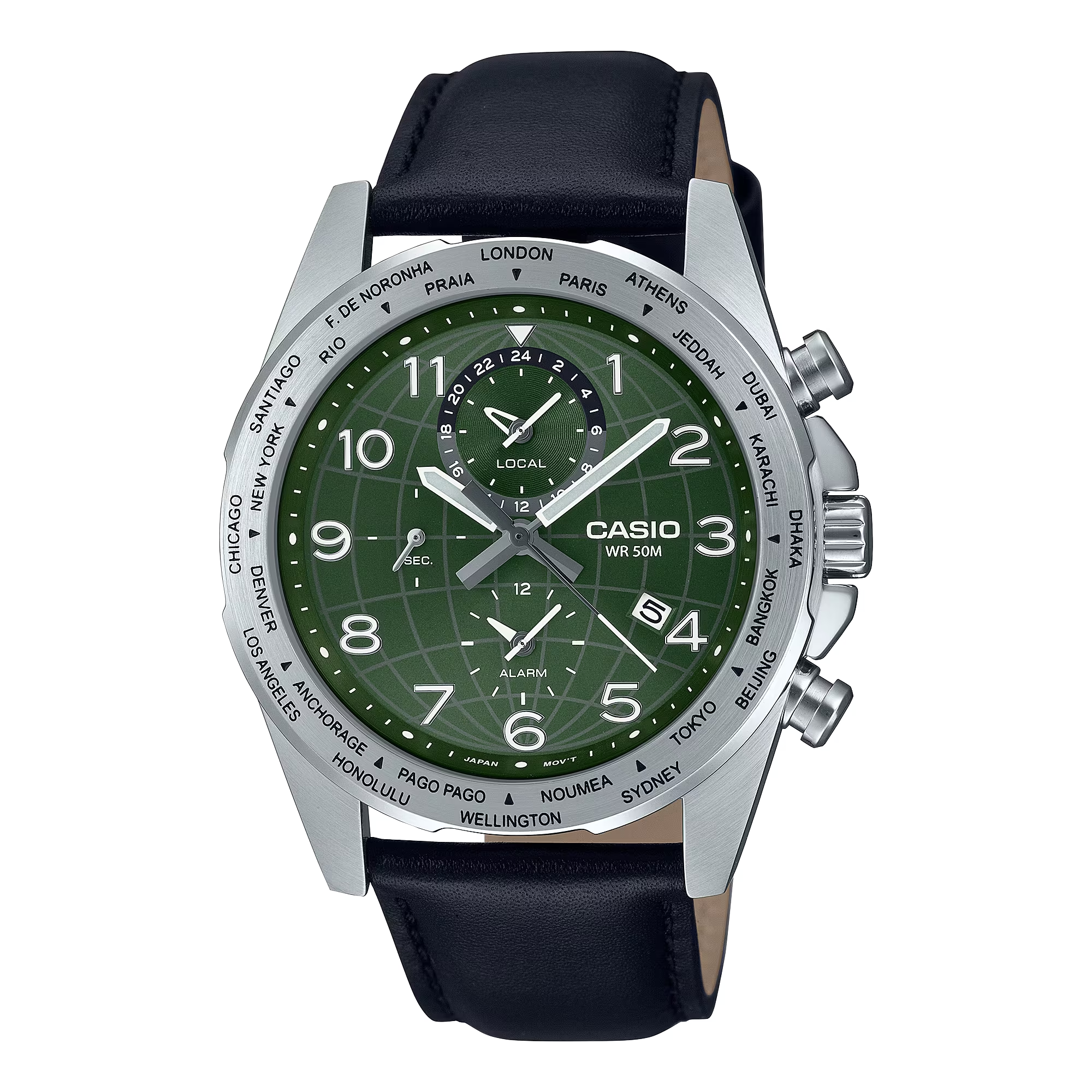 Đồng hồ Casio Nam MTP-W500L-3AVDF Chính Hãng