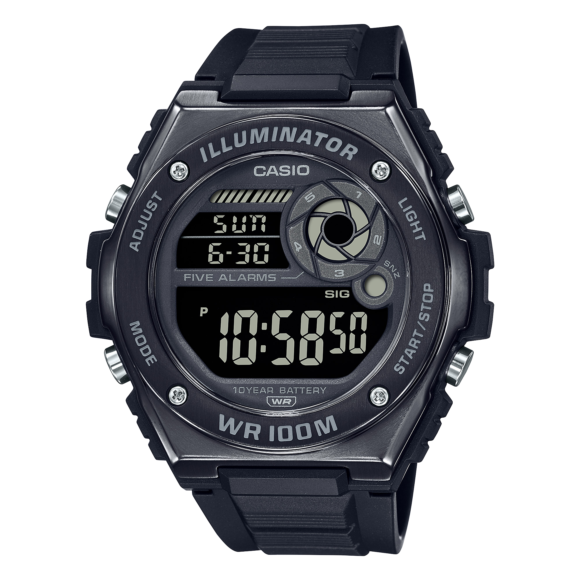 Đồng hồ Casio Nam MWD-100HB-1BVDF Chính Hãng