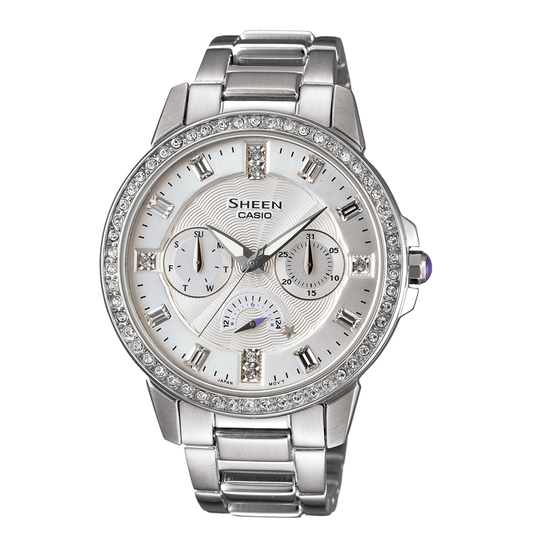 Đồng hồ Casio Sheen SHE-3023D-7ADR Chính Hãng