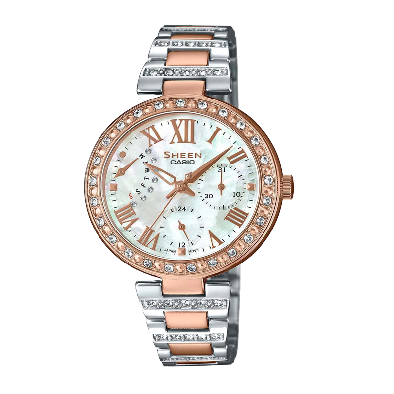 Đồng hồ Casio Sheen SHE-3043SPG-7BUDR Chính Hãng