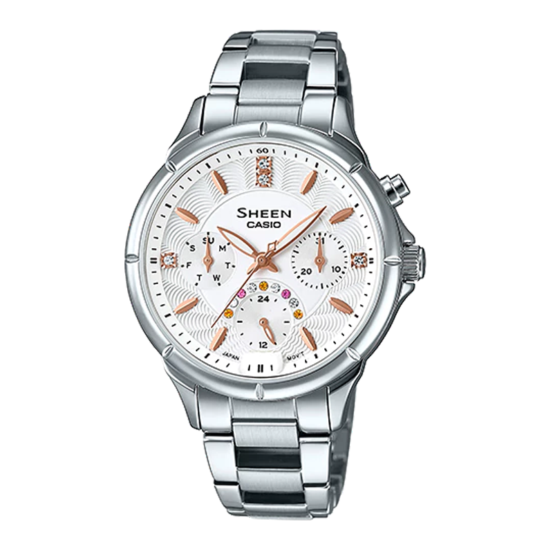 Đồng hồ Casio Sheen SHE-3047D-7AUDR Chính Hãng
