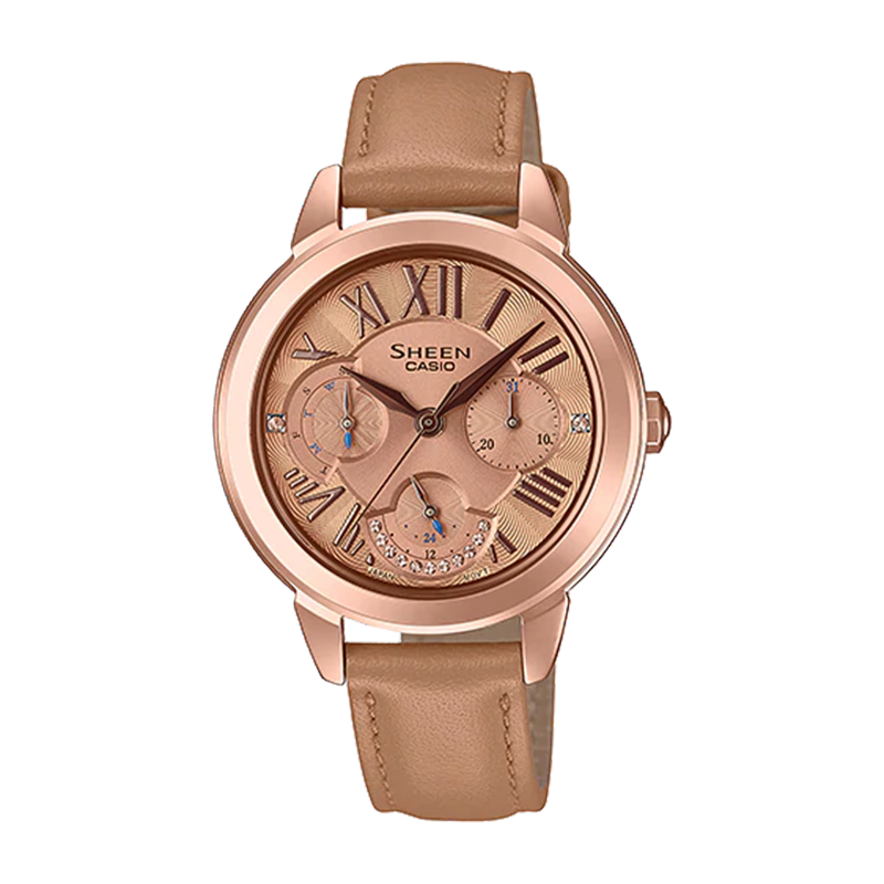 Đồng hồ Casio Sheen SHE-3059PGL-5AUDR Chính Hãng