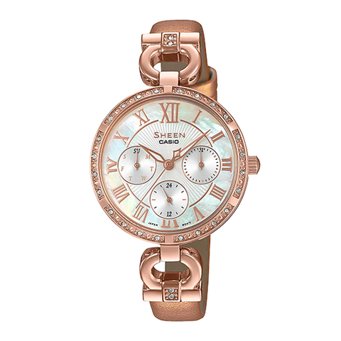 Đồng hồ Casio Sheen SHE-3067PGL-7BUDF Chính Hãng