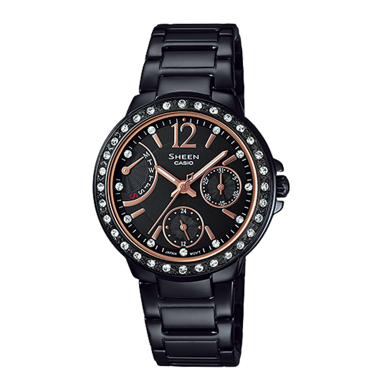 Đồng hồ Casio Sheen SHE-3805B-1AUDR Chính Hãng