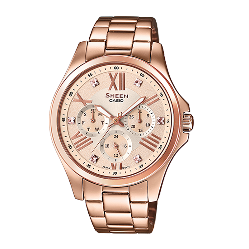 Đồng hồ Casio Sheen SHE-3806PG-9AUDR Chính Hãng