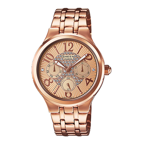 Đồng hồ Casio Sheen SHE-3808PG-9AUDR Chính Hãng