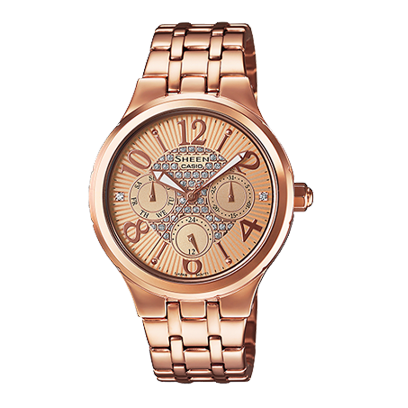 Đồng hồ Casio Sheen SHE-3808PG-9AUDR Chính Hãng