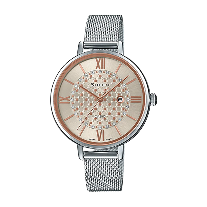 Đồng hồ Casio Sheen SHE-4059M-4AUDF Chính Hãng