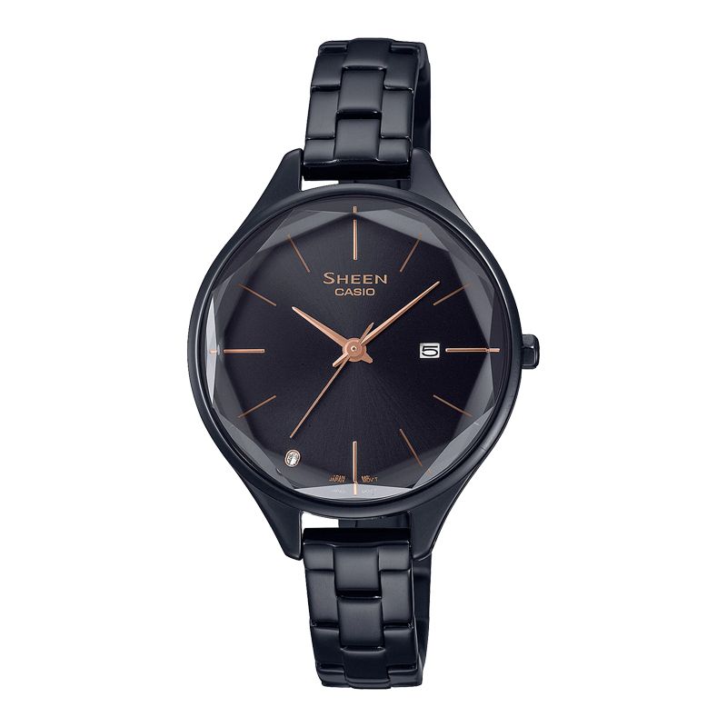 Đồng hồ Casio Sheen SHE-4062BD-1AUDF Chính Hãng