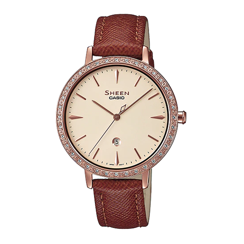 Đồng hồ Casio Sheen SHE-4535YGL-9AUDF Chính Hãng