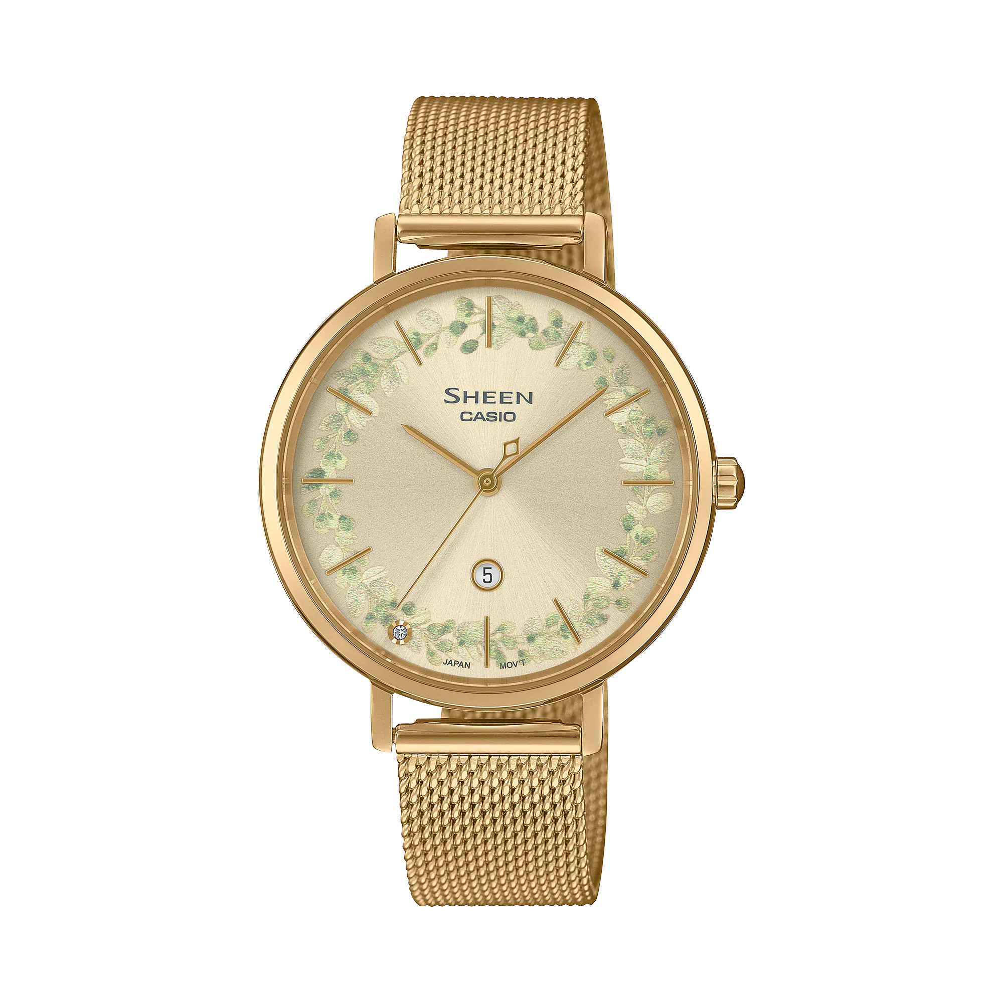 Đồng hồ Casio Sheen SHE-4539FGM-9AUDF Chính Hãng