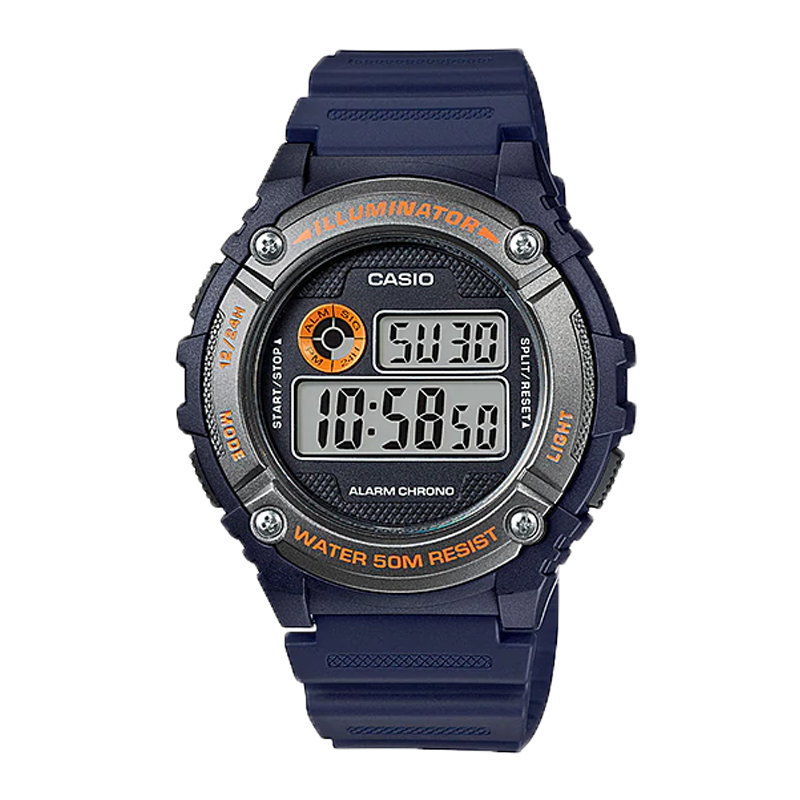 Đồng hồ Casio Nam W-216H-2BVDF Chính Hãng